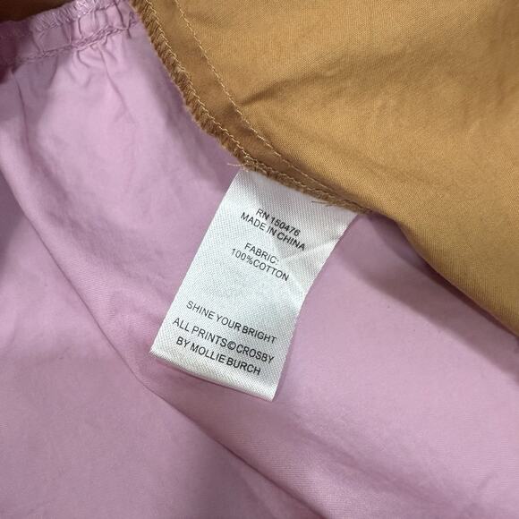 Crosby by Mollie Burch Colorblock Talulah Midi Dress Women's Size Medium Black - Picture 11 of 11